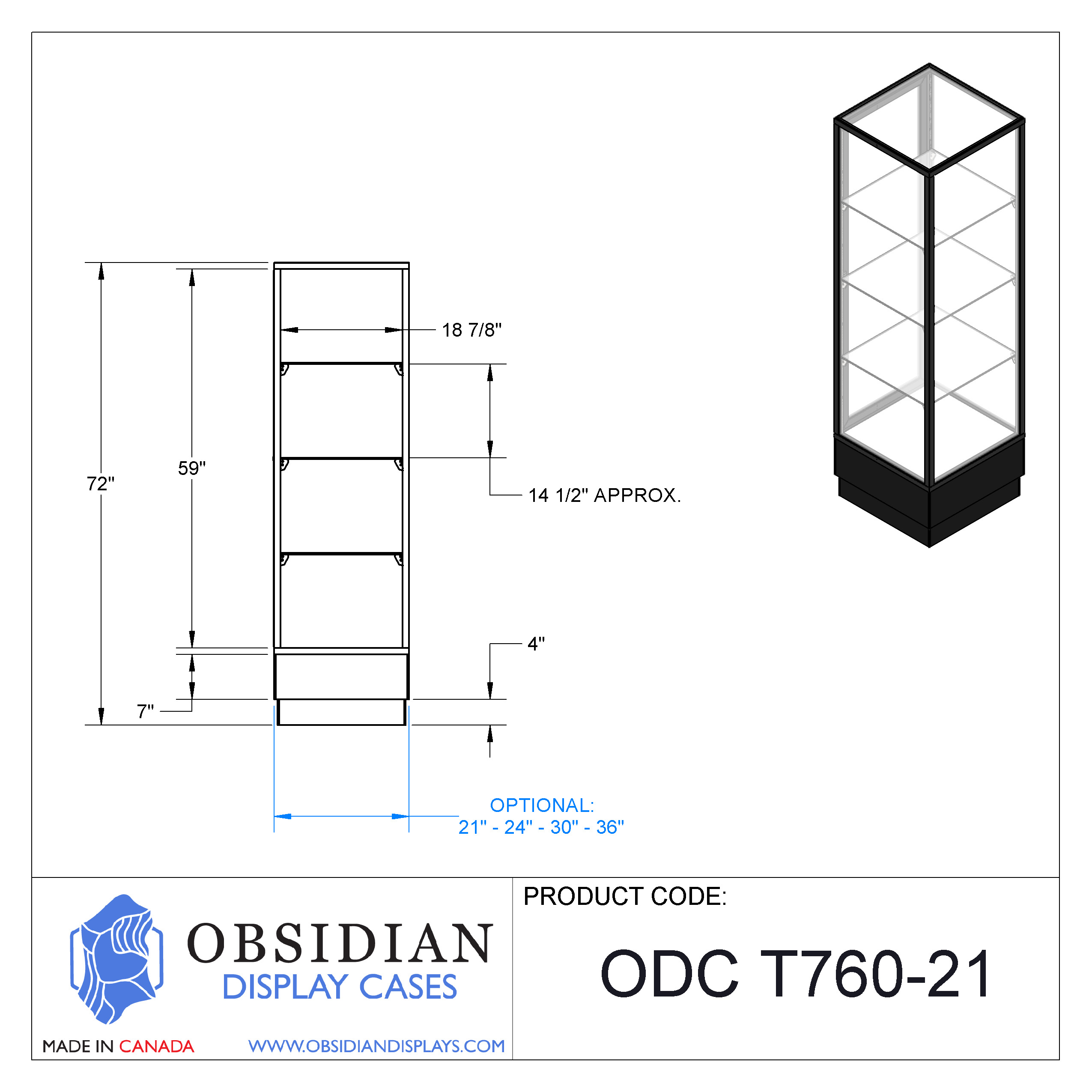 2/3 Tall Tower Display - Image 11